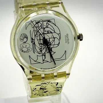 작동 스와치 Swatch 그래피커스 GK208 타치바나 하지메 모델