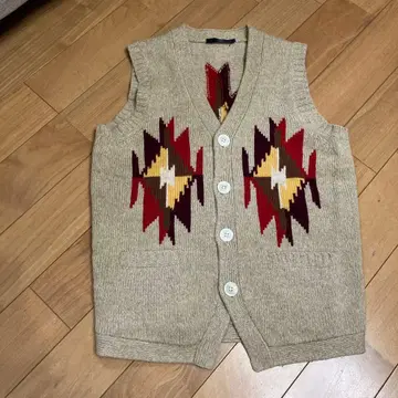 쉽스 니트 베스트 M 모 100%