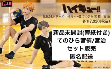 미개봉 새상품 하이큐!! 피규어 테노히라 미야 아츠무/미야 오사무 세트