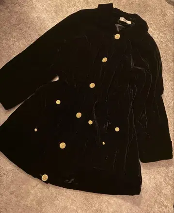 빈티지 퀼팅 벨벳 코트 즉흥 cyanorfeo 벨로아 릴리 앙