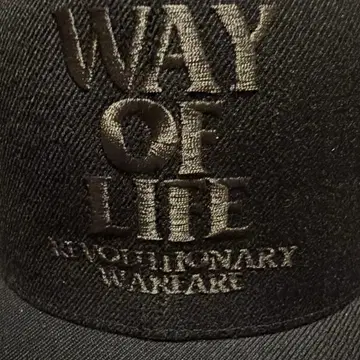 랏츠 WAY OF LIFE 야구 모자 블랙