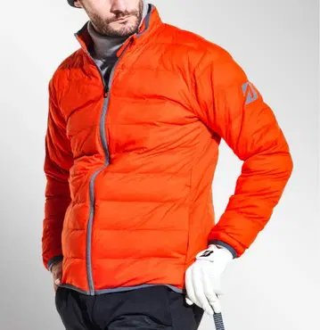 골프웨어 남성용 XL 가을 겨울 충전솜 블루종 다운 LL 골프용 웨어