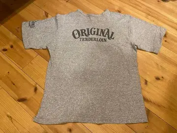 TENDERLOIN 텐더 로인 그레이 티셔츠 남성용