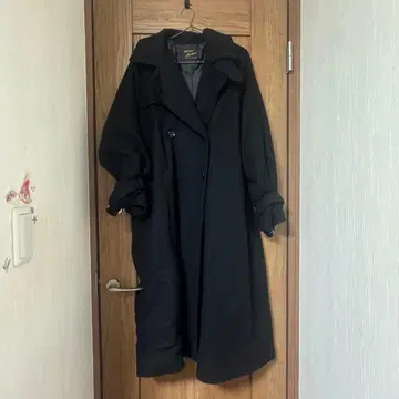 kastane 롱 코트 블랙