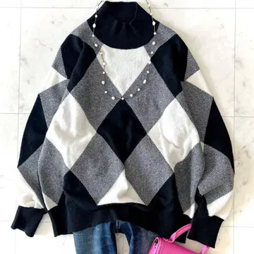 새상품급 더마 컬렉션 워셔블 캐시미어 100% 니트 풀오버