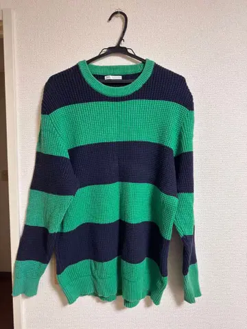 ZARA XL 스트라이프 스웨터