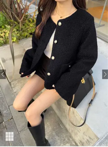 GRL 링 울 노카라 자켓[fo2041]