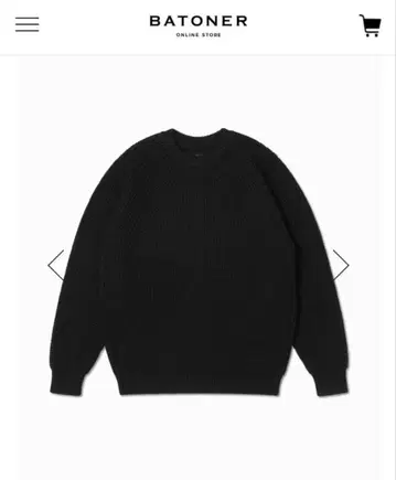 바토너 스웨터 3 울 100