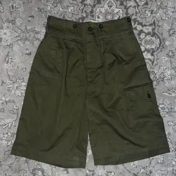 카고 숏팬츠 올리브 그린 Y2k 그런지