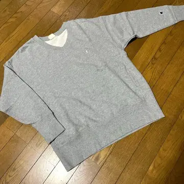 Champion 그레이 V넥 맨투맨