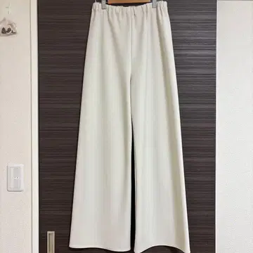 SHENERY 시너리 더블 크로스 와이드 팬츠