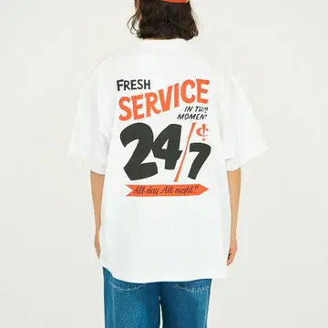FreshService AllDayAllNight 티셔츠