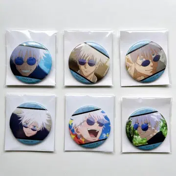 주술회전 제2기 캐릭터 배지 컬렉션 고죠 사토루 캔뱃지