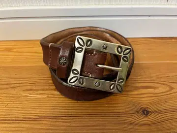 MASAYOSHI x 더치 가죽 컴퍼니 가죽 벨트 실버 925