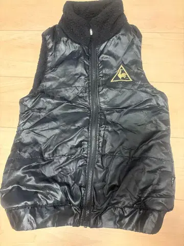 르꼬끄 골프웨어 다운 베스트 블랙