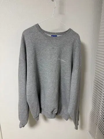 Champion 그레이 크루넥 맨투맨 XXL