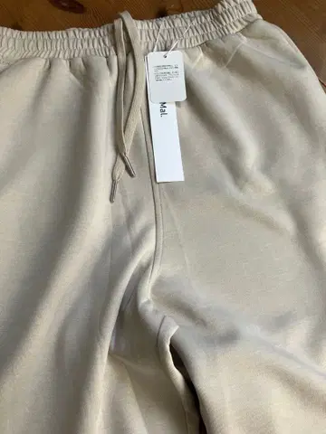 Mal. 종이상자 니트 이지 팬츠