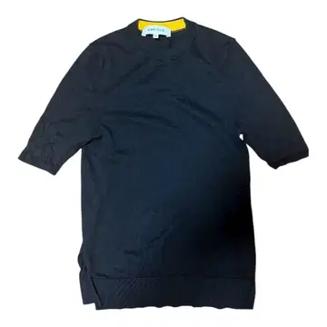 엔폴드 실크 혼방 반팔 니트 38