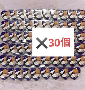 블루 록 쿠니가미 렌스케 하트 캔뱃지 마린룩 30개