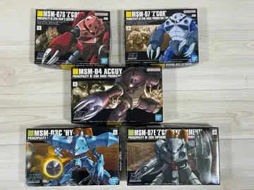 HG 지온군 수영부 5체 세트 새상품 미조립 건담 프라모델