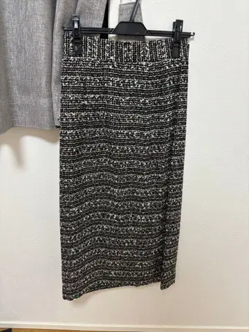 YAMADAYA Aga 트위드 타이트 스커트