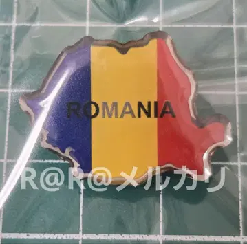 만박 EXPO2025 루마니아관 핀 배지 국가명 루마니아 파빌리온