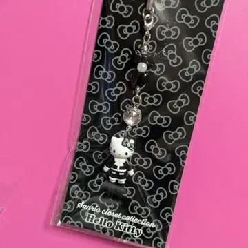 산리오 옷장 컬렉션 헬로키티 스트랩 블랙