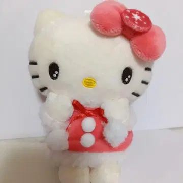 헬로키티 Xmas 봉제 인형 키링