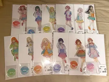 학원 아이돌 마스터 B상 BIG 아크릴 스탠드 전 12종 컴프 미개봉