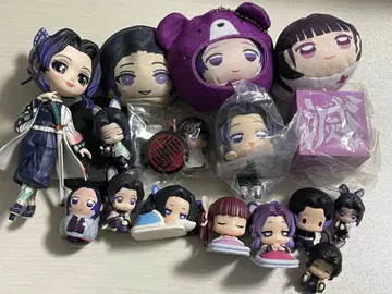 코쵸우 시노부 츠유리 카나오 피규어 봉제 인형 세트