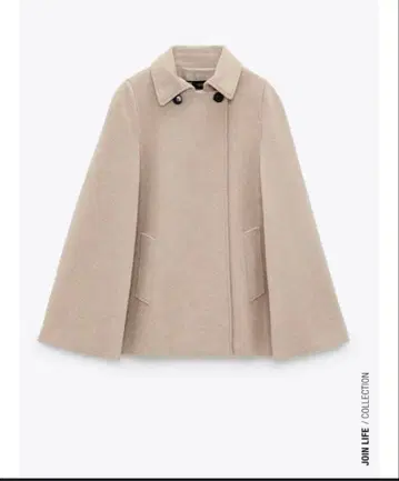 [ 미사용 새상품 ] ZARA 케이프 코트