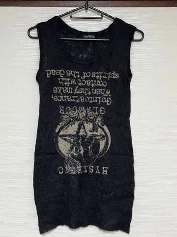 새상품급 Hysterics 니트 베스트