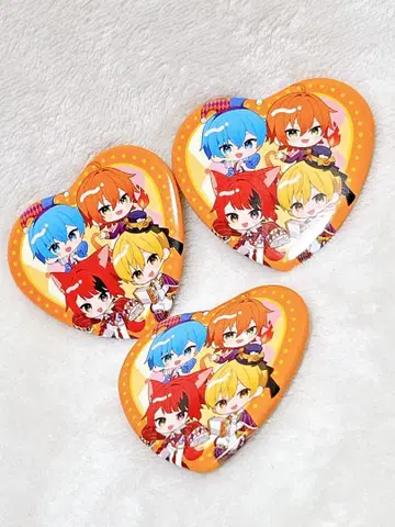 스토푸리 Circus 서커스 할로윈 굿즈 캔뱃지 전원 데포