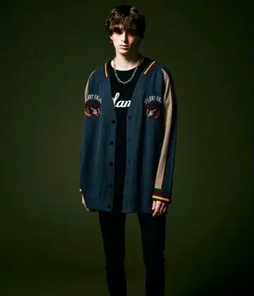 glamb 랩소디 스카 가디건 L