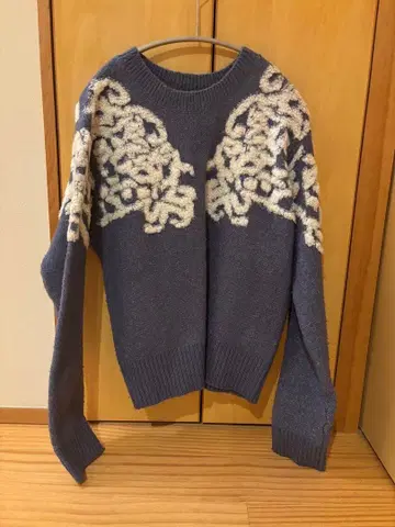 TODAYFUL 네이비 긴팔 니트