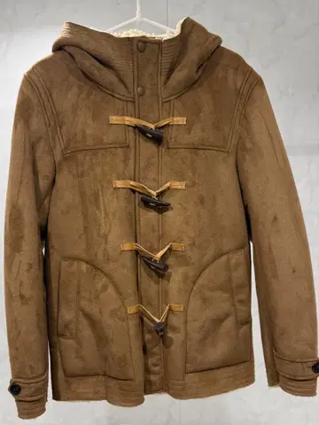 RAGEBLUE 페이크 무스탕 보아 안감 더플 코트 M 사이즈