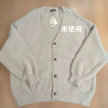 HARE 그레이 V넥 가디건 M