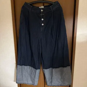 Aphlotus 스트레이트 데님 팬츠 L