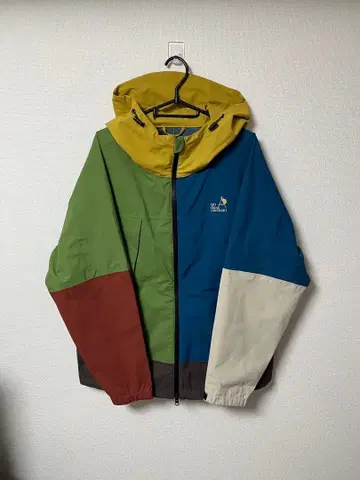 고 슬로우 카라반 멀티 컬러 마운틴 후드티 3