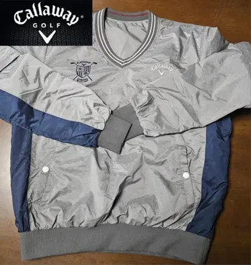 무료배송/컨디션 최상 Callaway 캘러웨이 자켓 GREYxNAVY