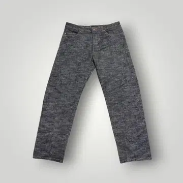 SCANNER 슬라브 데님 블랙 M