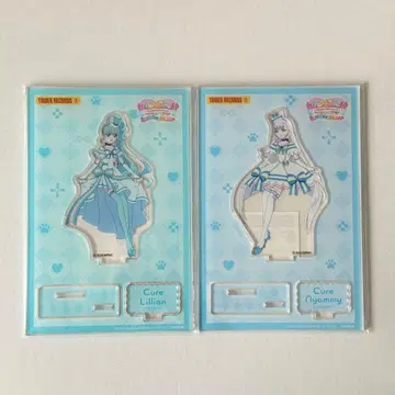 원더풀 프리큐어 타워 레코드 아크릴 스탠드 큐어냐미 큐어리리안