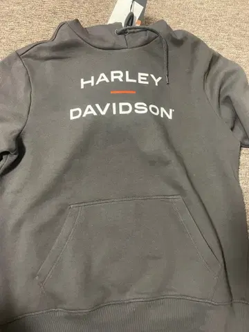 Harley Davidson 로고 후드티 L 사이즈 그레이