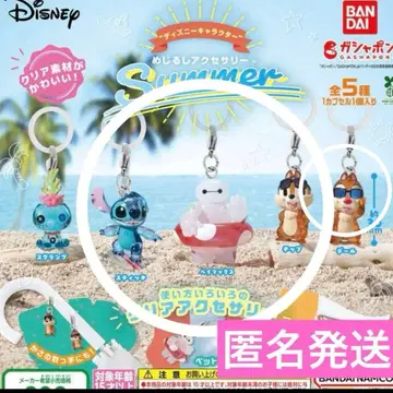 디즈니 캐릭터 메지루시 액세서리 Summer 세미 컴프 익명 배송