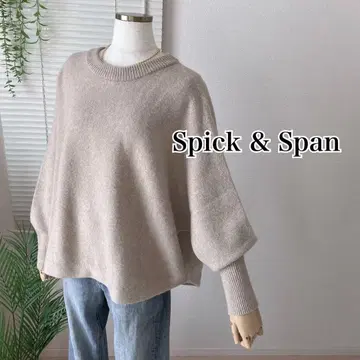 [ 2023AW ] Spick & Span 돌먼 롱 리브 니트 베이지