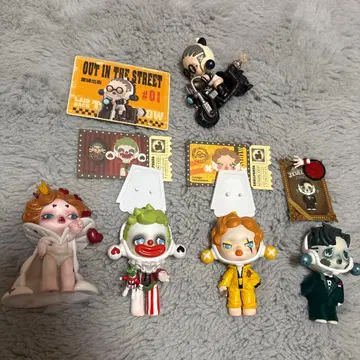 POPMART 스컬 팬더 피규어 5개 세트