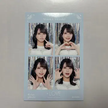 =LOVE 이코러브 4컷 사진 8주년 사사키 마이카
