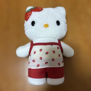 헬로키티 딸기 봉제 인형