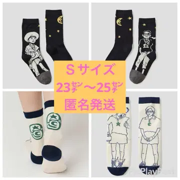 graniph 마츠모토 타이요 콜라보 삭스 2켤레