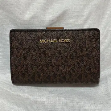 즉시 구매 익일 배송 가능! MICHAEL KORS 접이식 지갑 모노그램